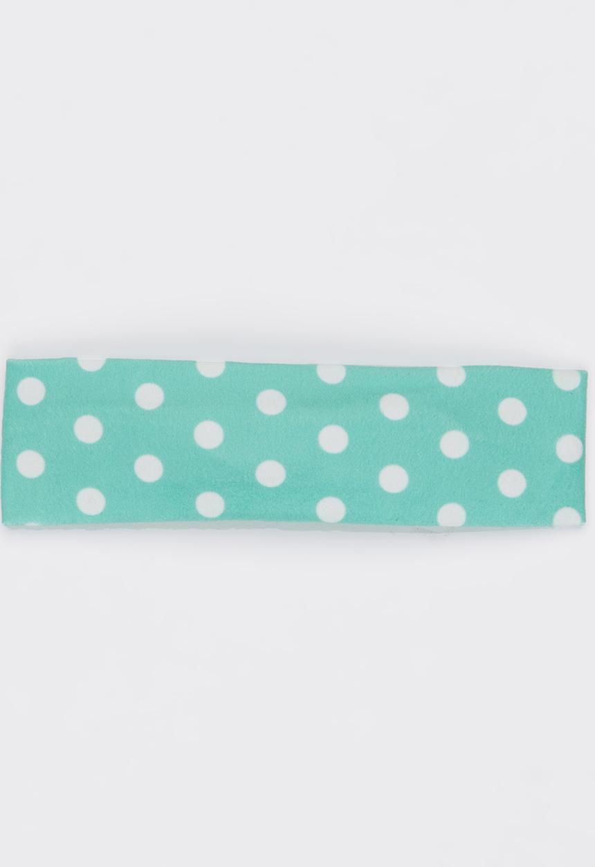 Pop Candy - Spotted Headband Light Green