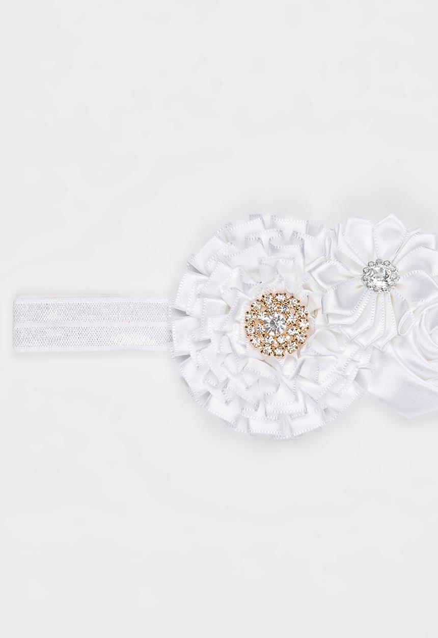 Pop Candy - Flower Headband White