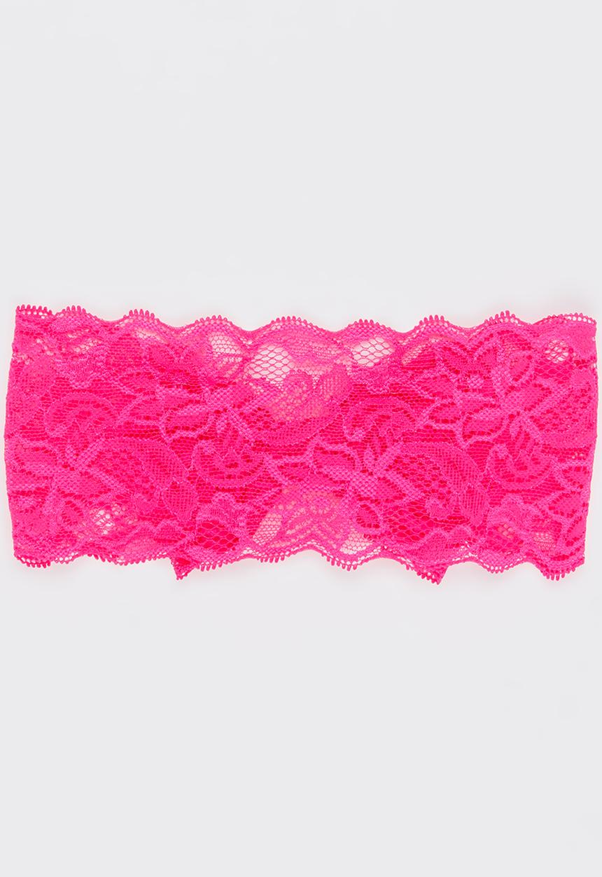 Pop Candy - Lace Headband Cerise Pink