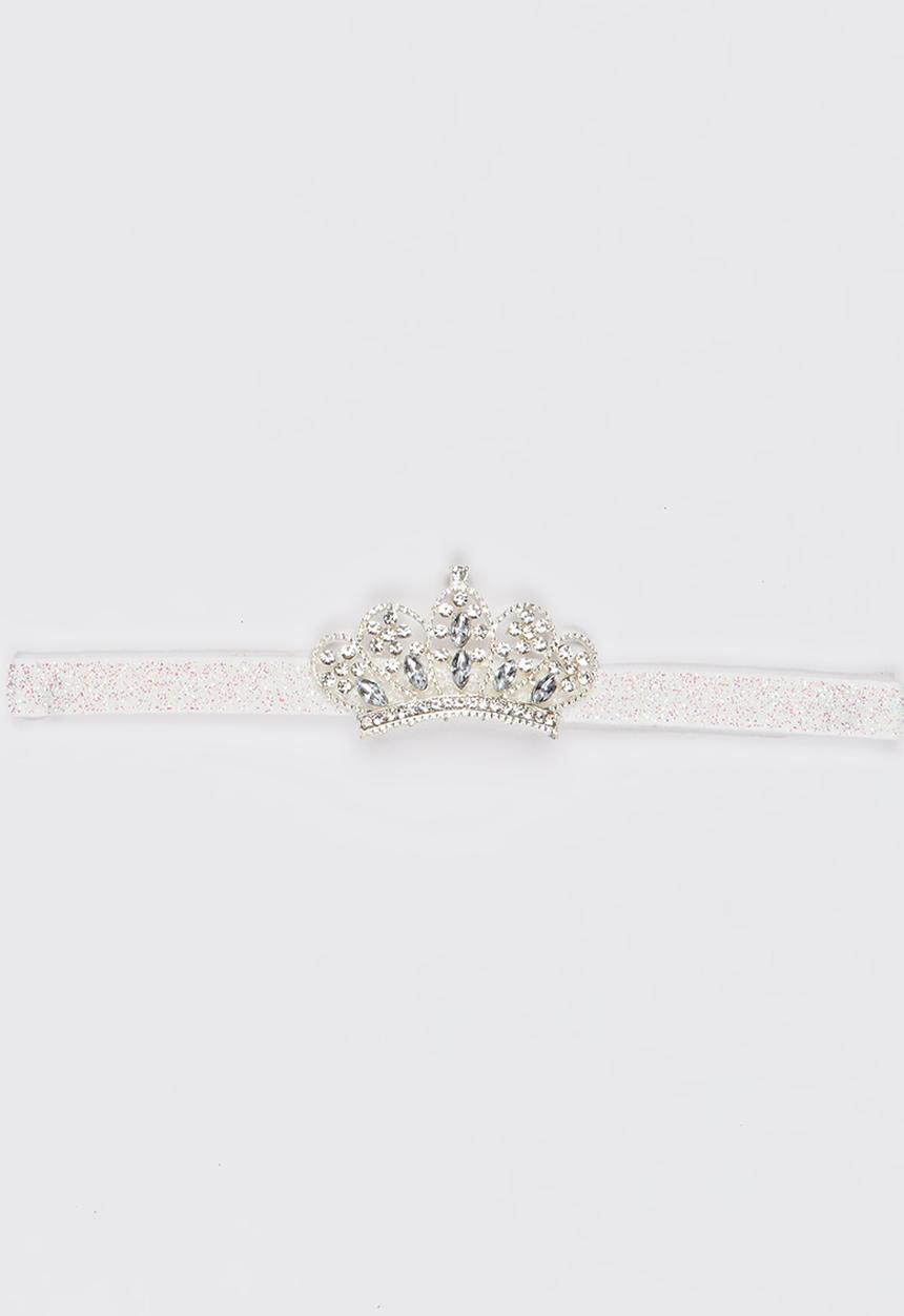 Pop Candy - Crown Headband White