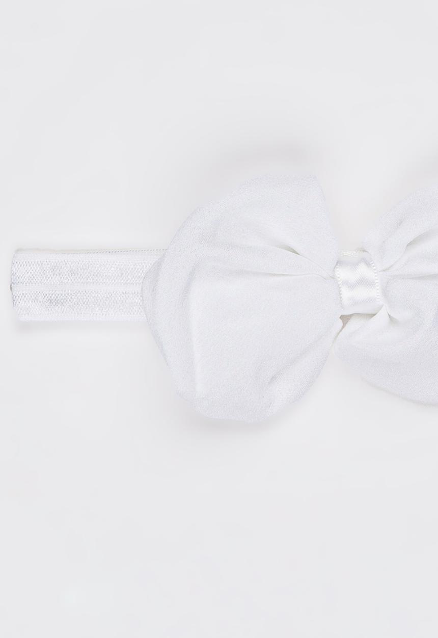 Pop Candy - Bow Headband White