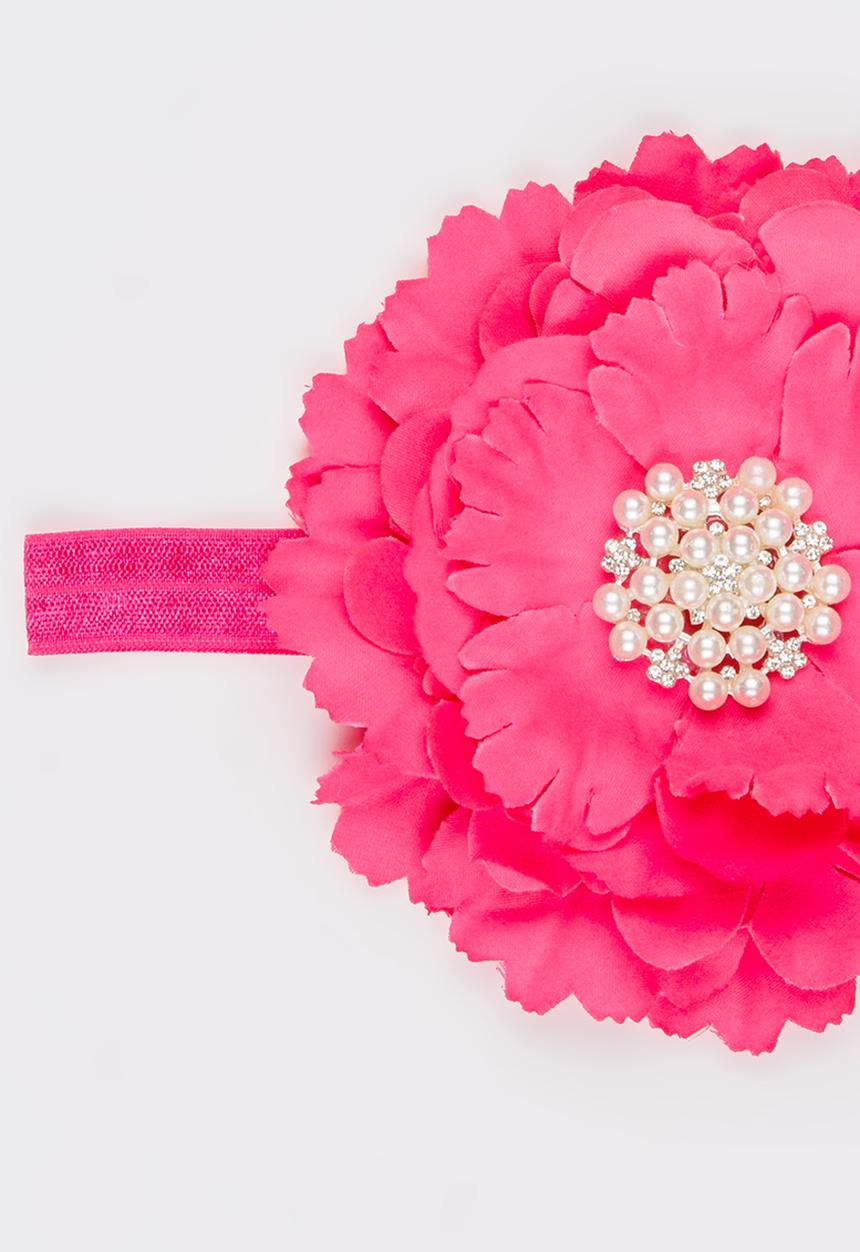 Pop Candy - Flower Headband Cerise Pink