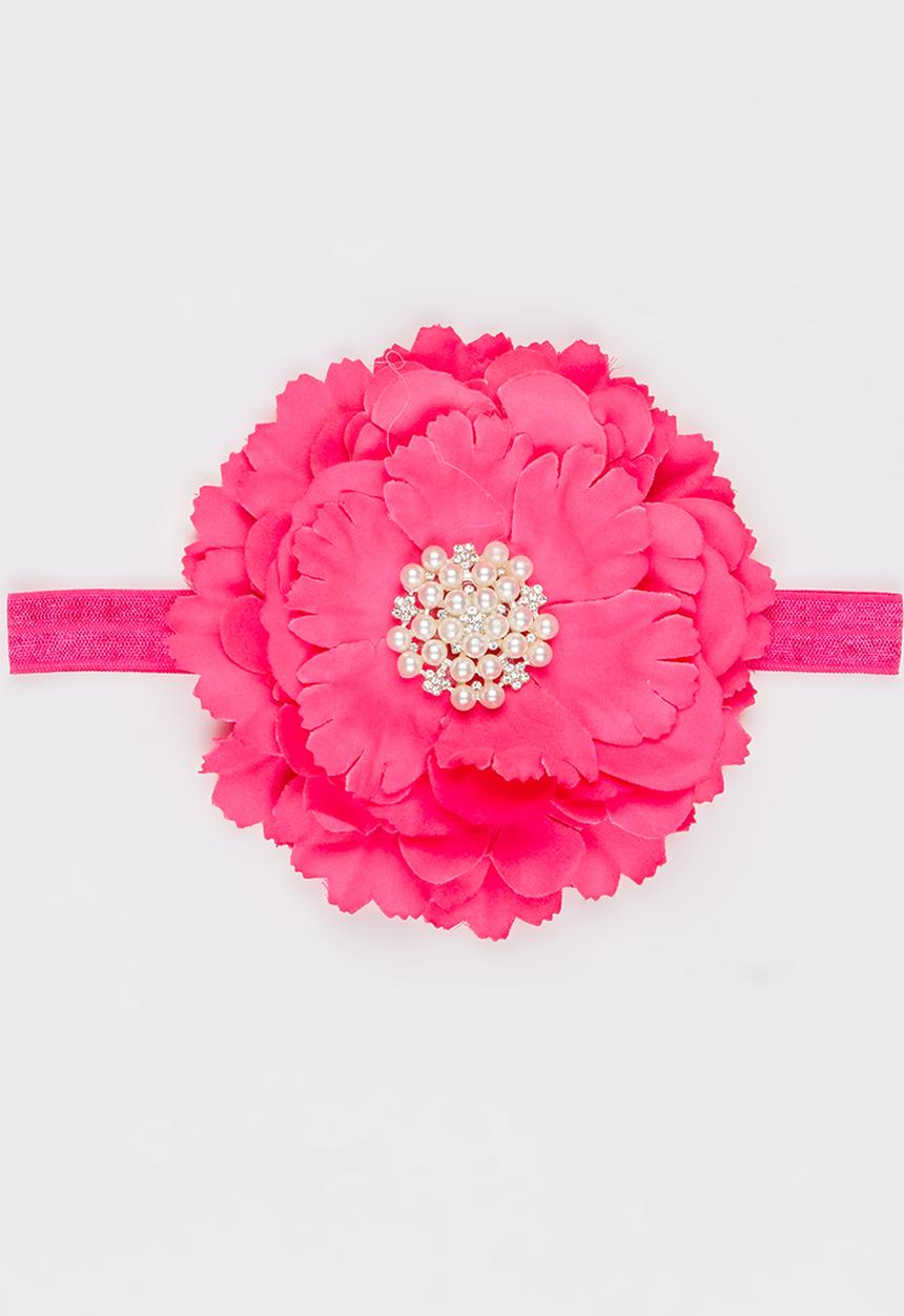 Pop Candy - Flower Headband Cerise Pink