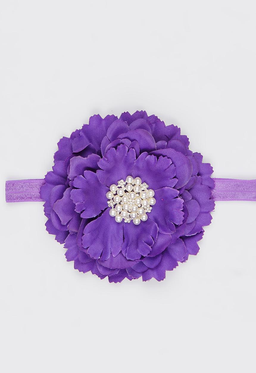 Pop Candy - Flower Headband Mid Purple
