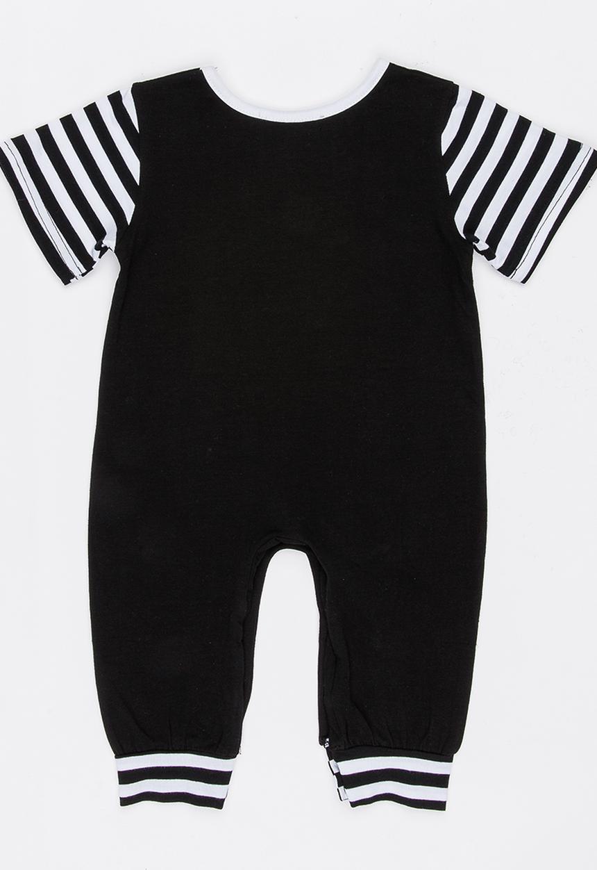 Pop Candy - Shortsleeve Romper Black