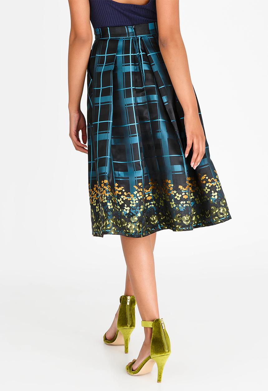 AMANDA LAIRD CHERRY - Malebogo Skirt Blue