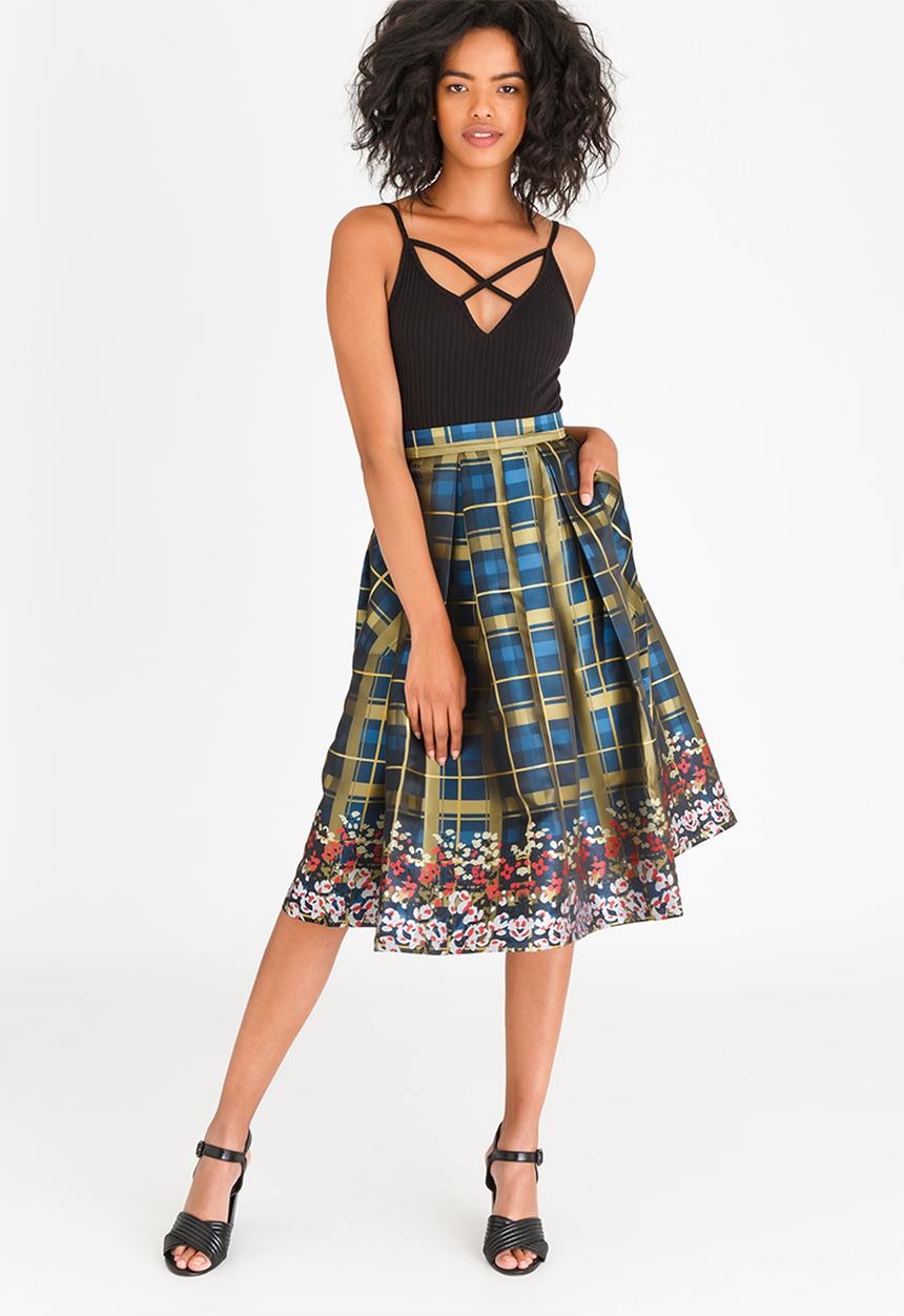 AMANDA LAIRD CHERRY - Malebogo Skirt Gold