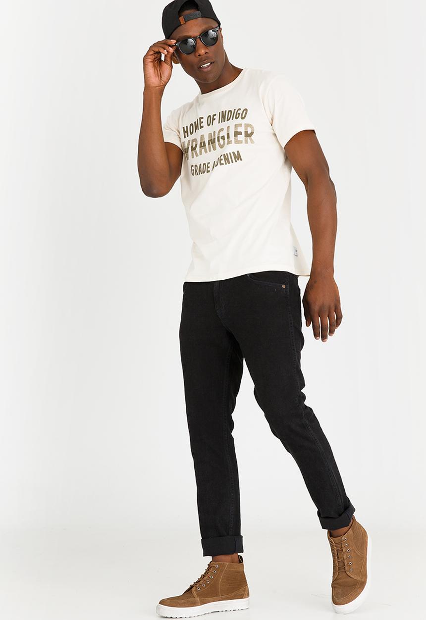 Wrangler - Mono Cotton Tee Neutral