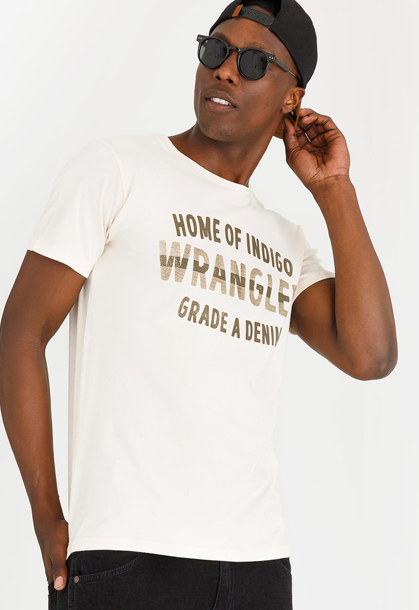 Wrangler - Mono Cotton Tee Neutral