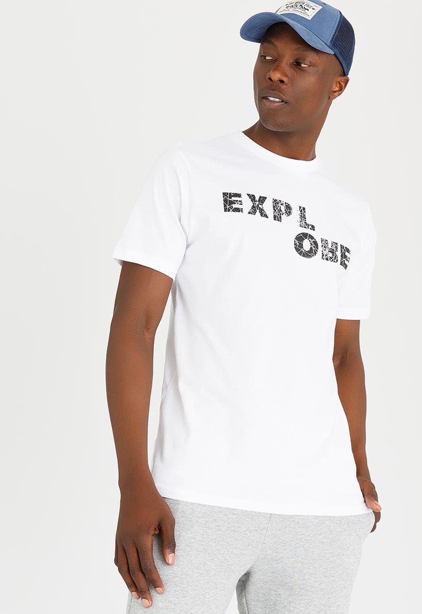 DNU - The North Face - Explore Crew Neck Tee White