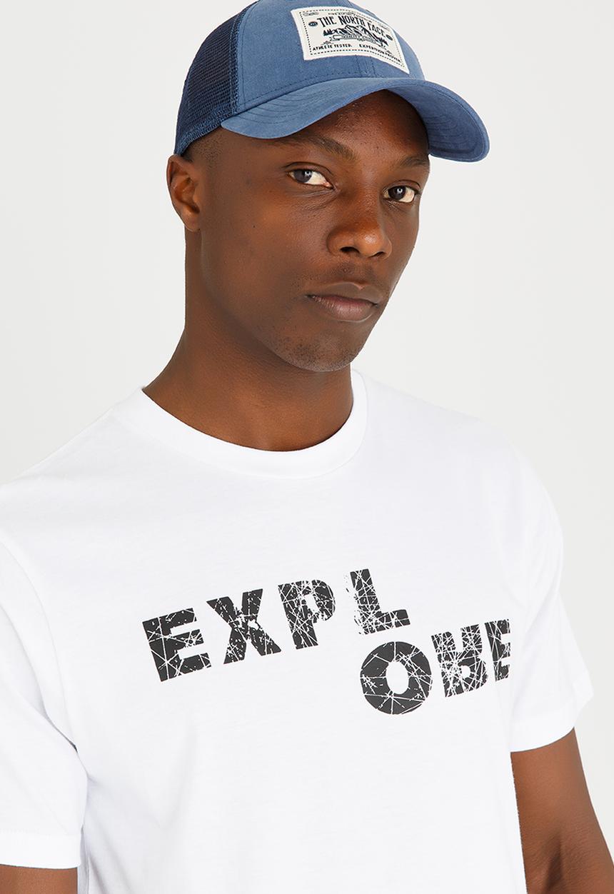 DNU - The North Face - Explore Crew Neck Tee White