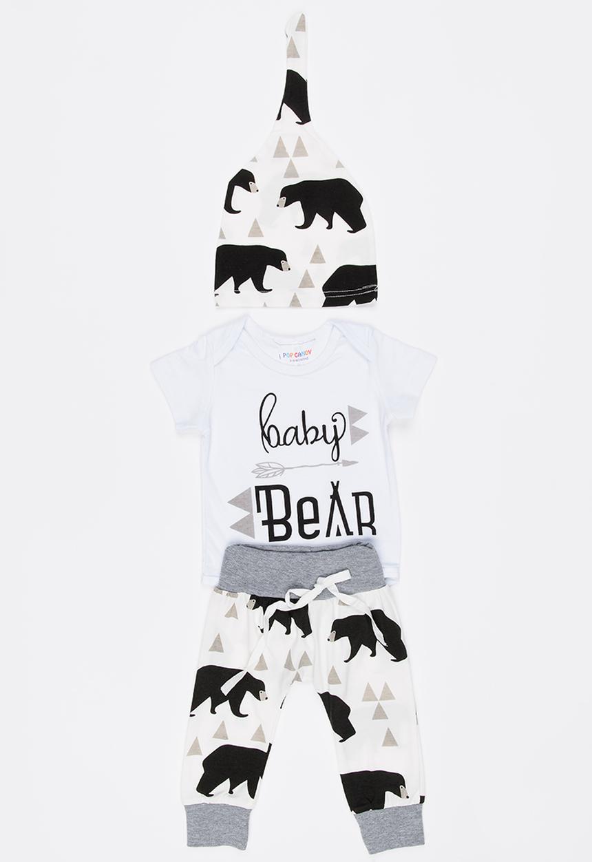 Pop Candy - 3 Piece Set Grey
