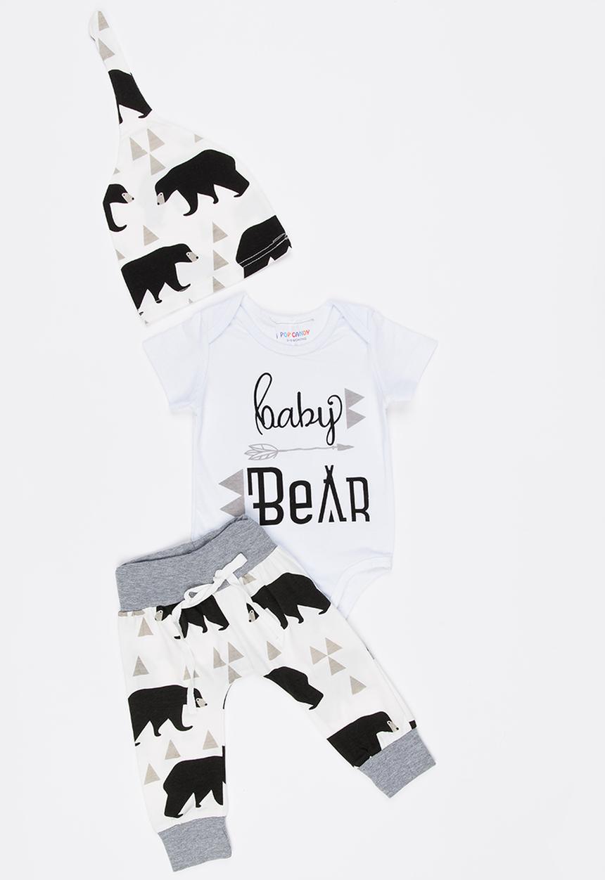 Pop Candy - 3 Piece Set Grey