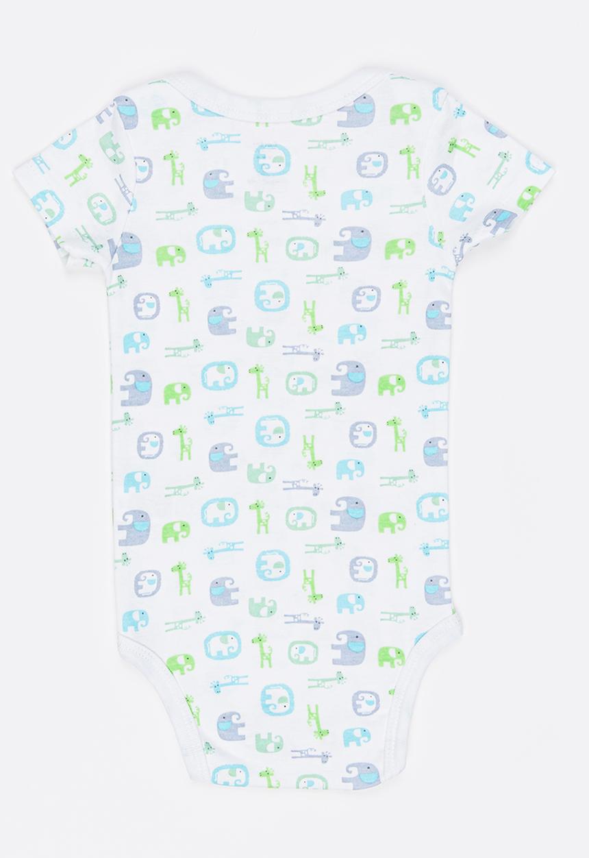 Pop Candy - Printed Bodysuit Multi-colour