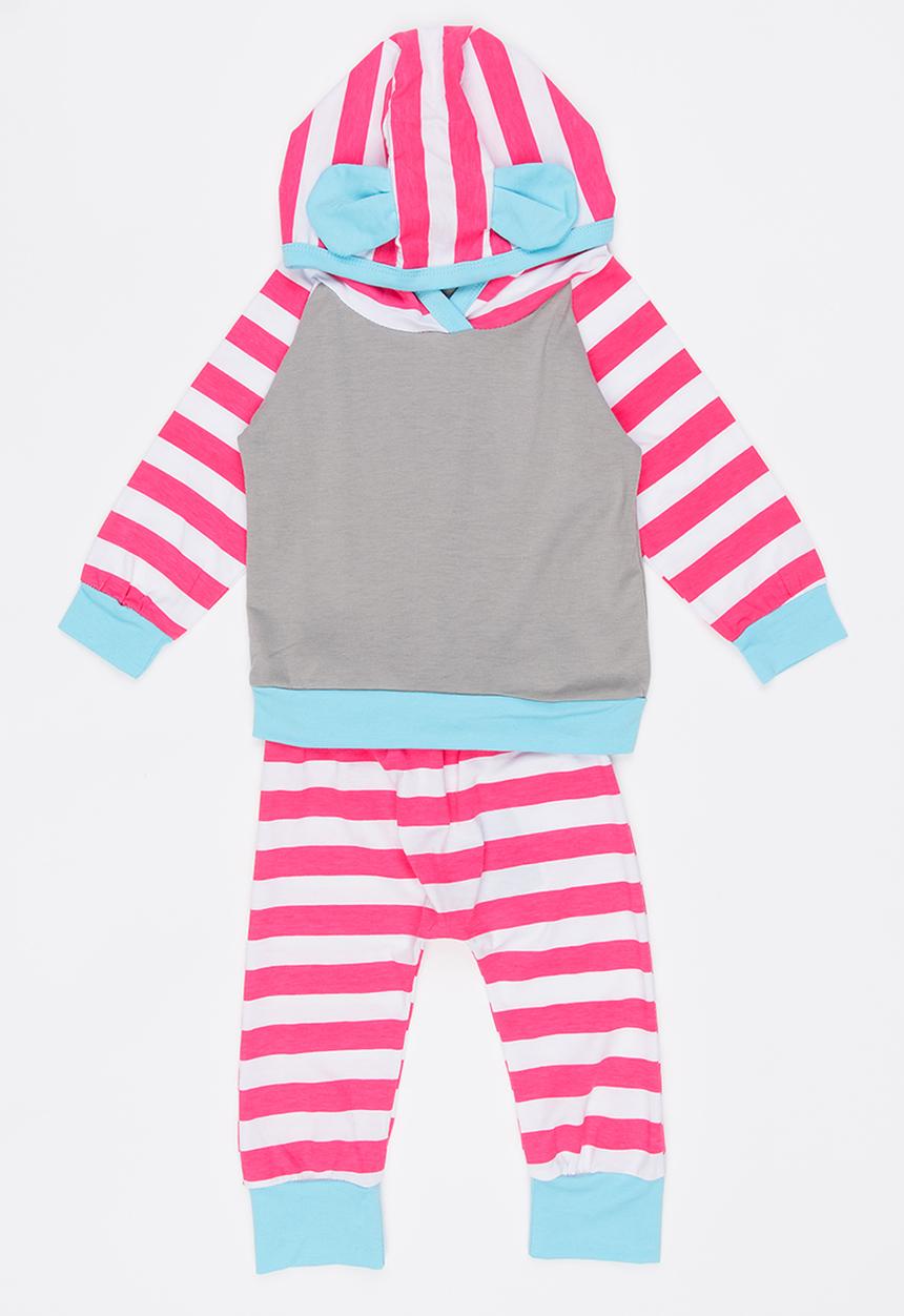 Pop Candy - Hoodie and Jogger Set Mid Pink