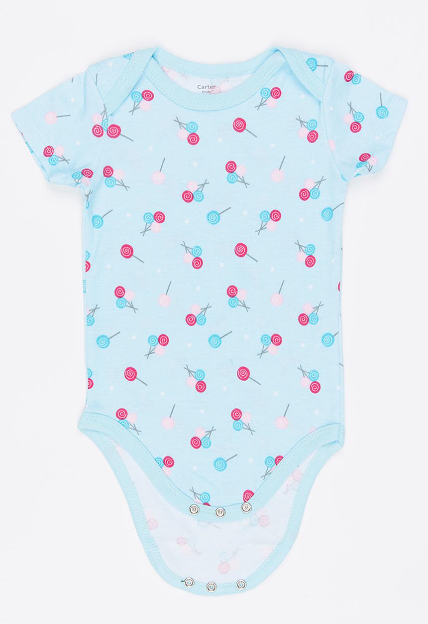 Pop Candy - Printed Bodysuit Multi-colour