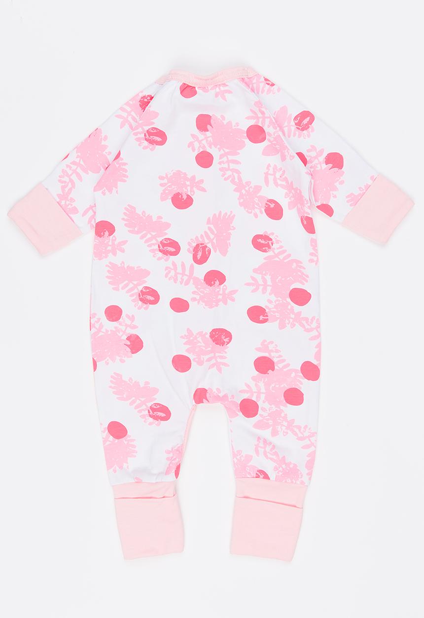 Pop Candy - Printed Full Bodysuit Mid Pink