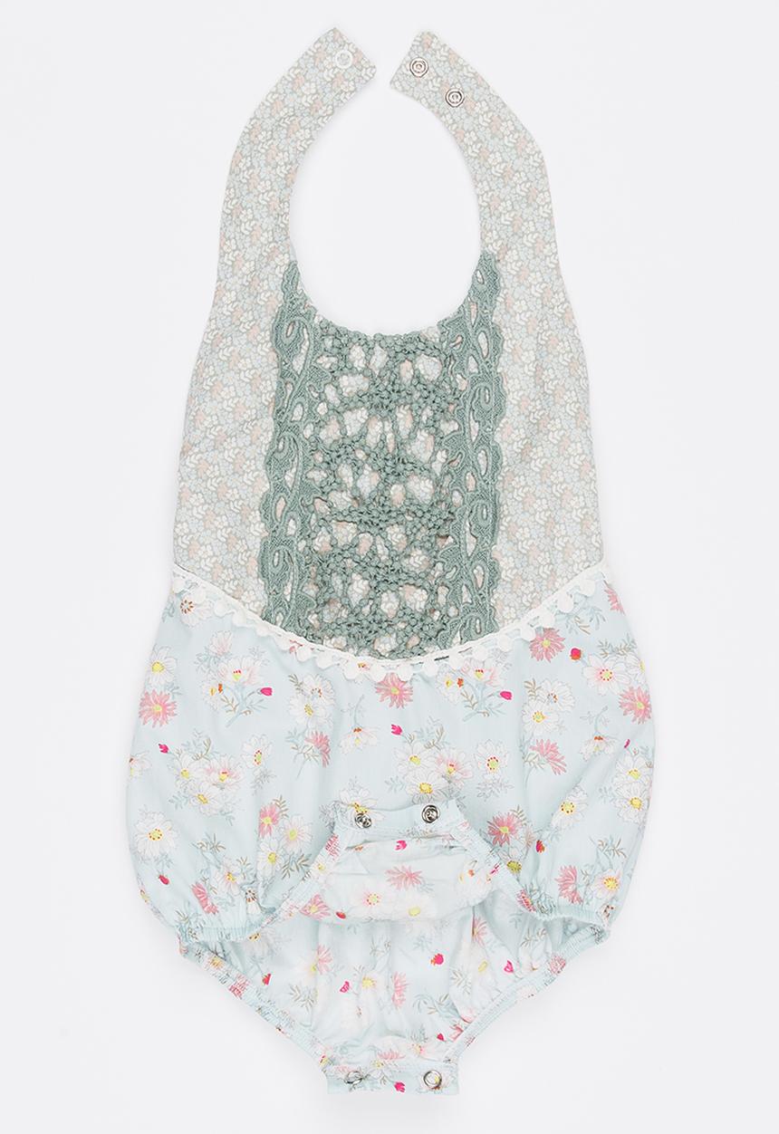 Just chillin - Boho Onesie Floral
