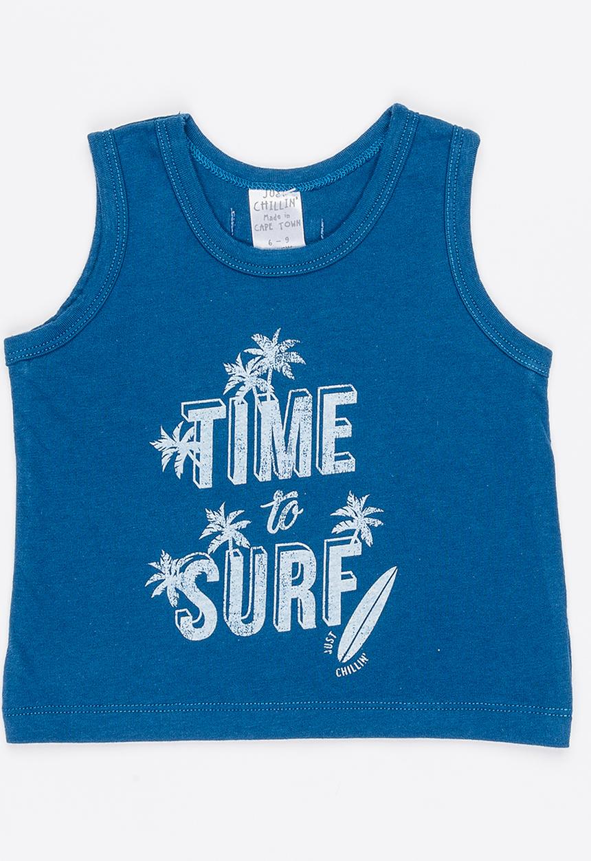 Just chillin - Vest Blue