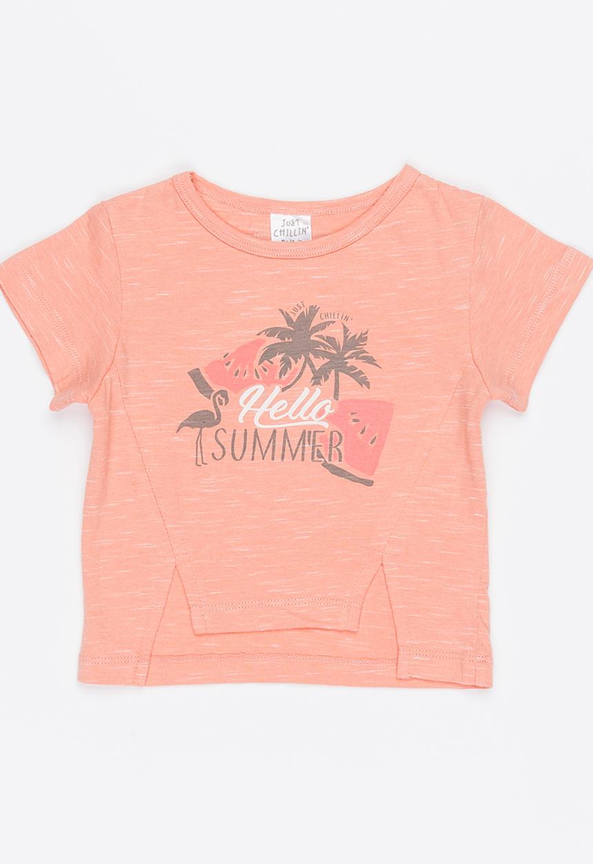 Just chillin - Tee Coral