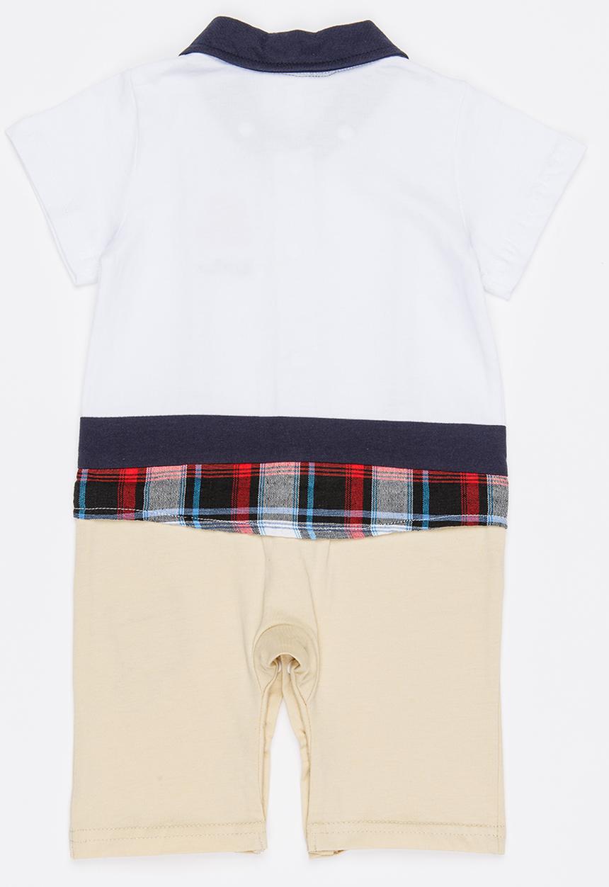 Pop Candy - Dungaree Romper Stone