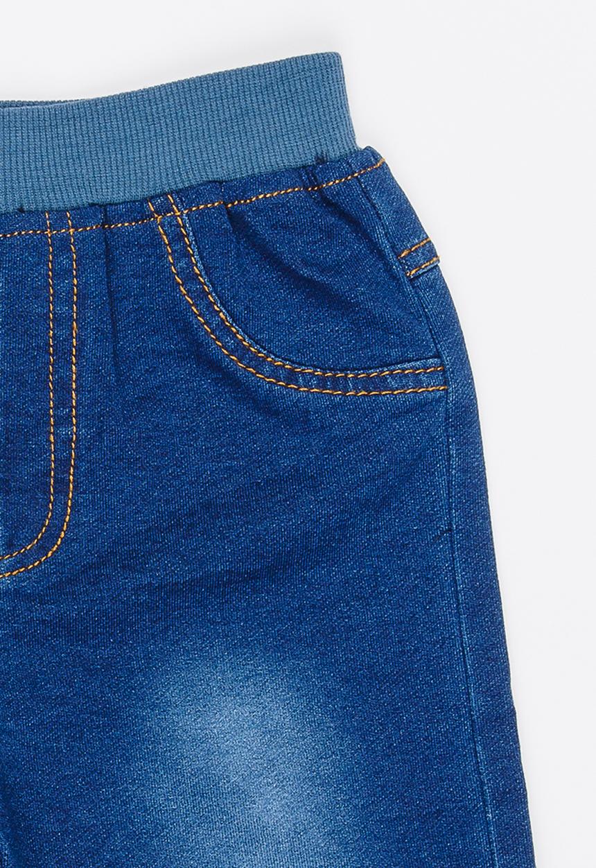 Pop Candy - Ribbed Shorts Dark Blue