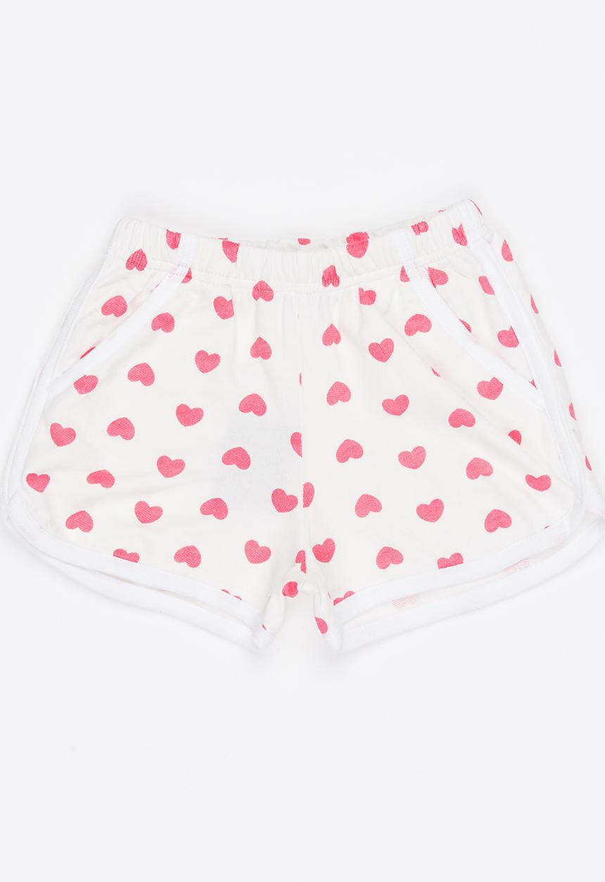 Pop Candy - Girls Shorts White
