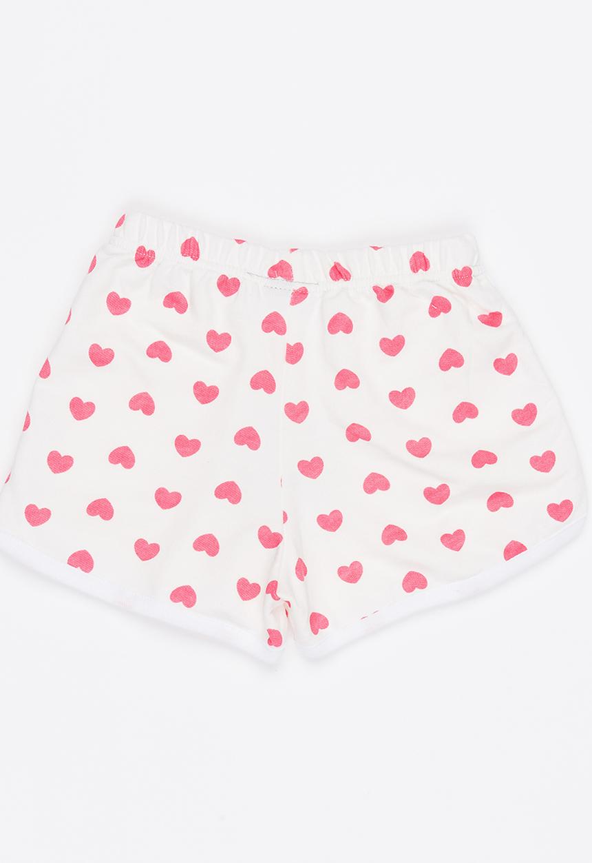 Pop Candy - Girls Shorts White
