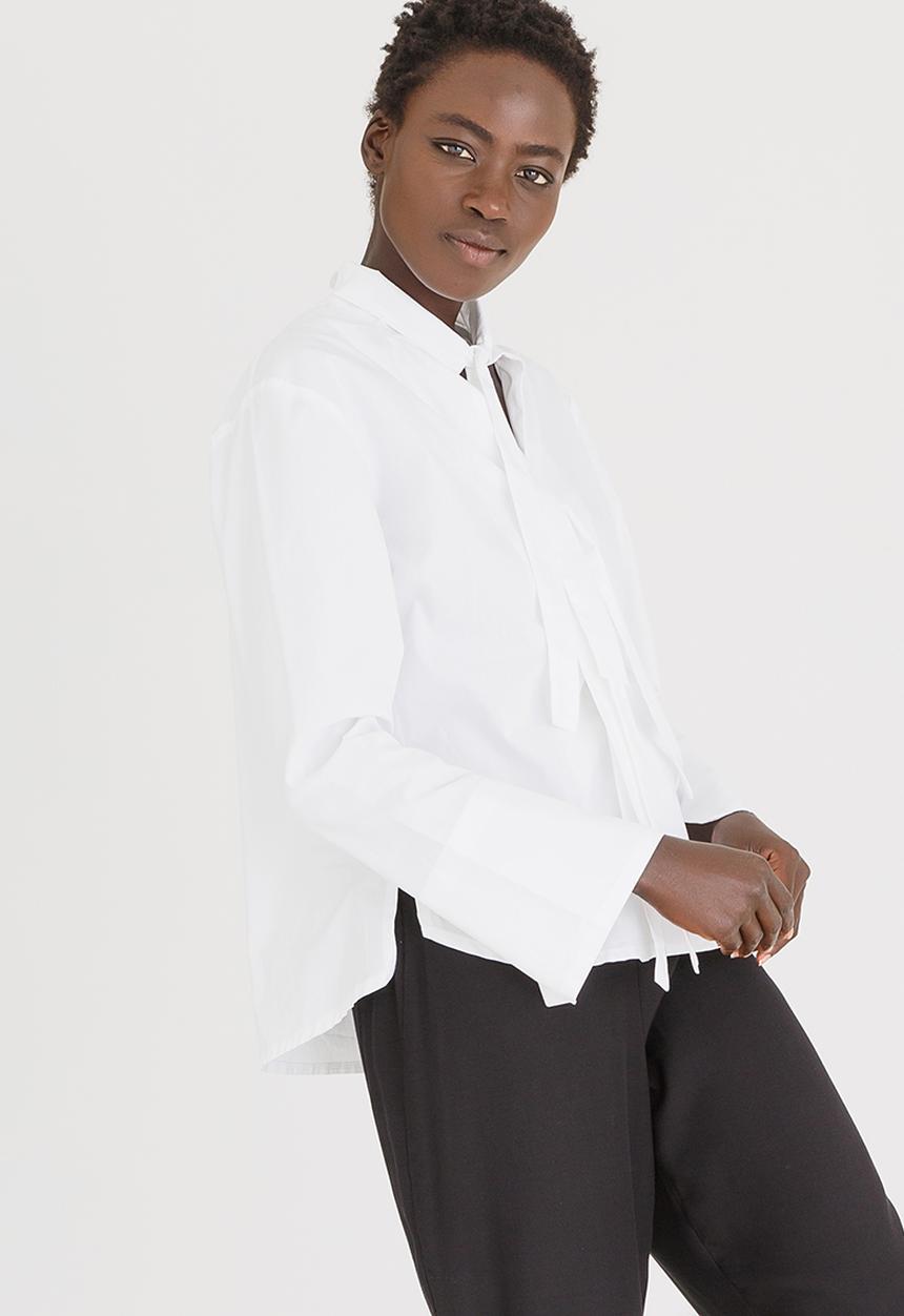 Somerset Jane - Blair Collar Shirt White