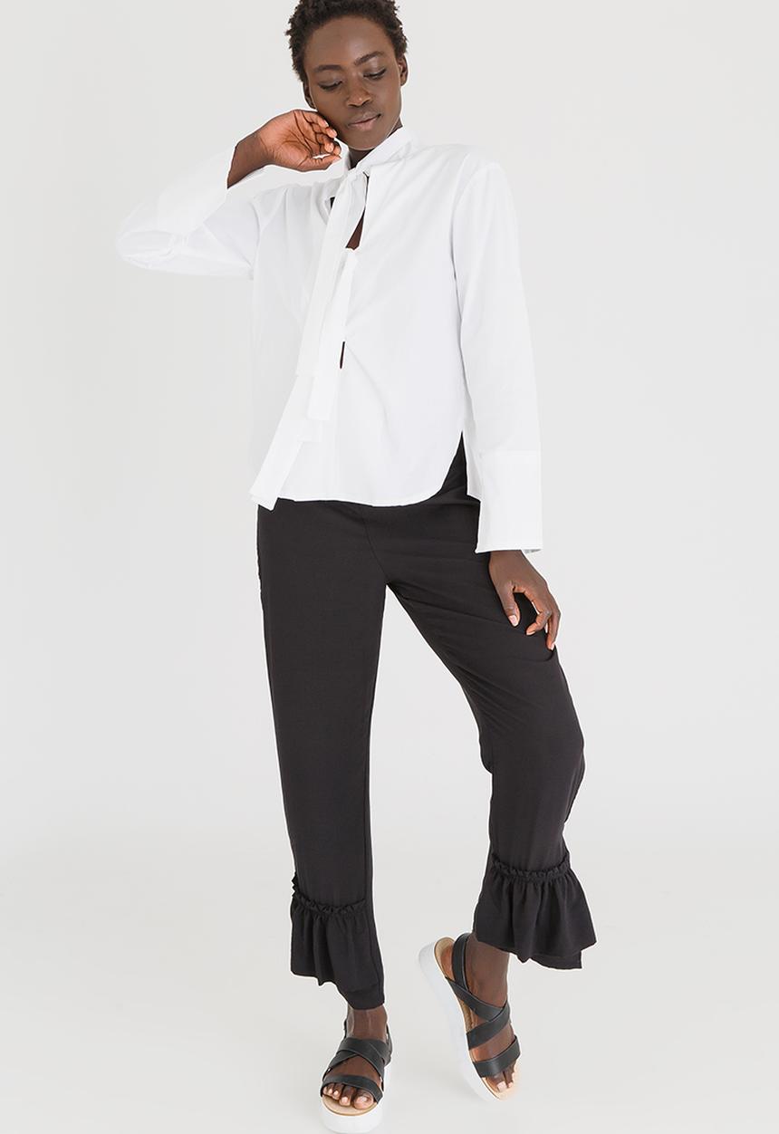 Somerset Jane - Blair Collar Shirt White