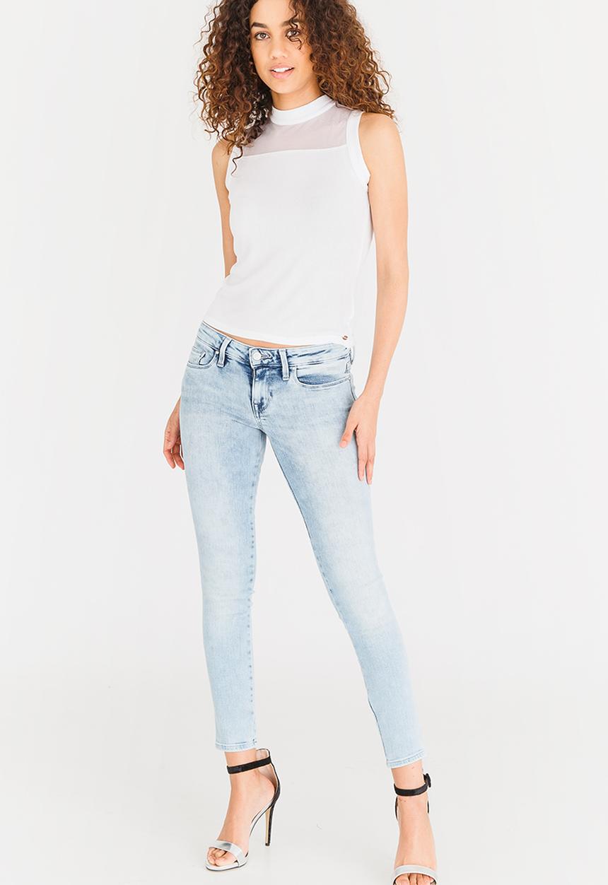 GUESS - Guess Selma Crop Top White
