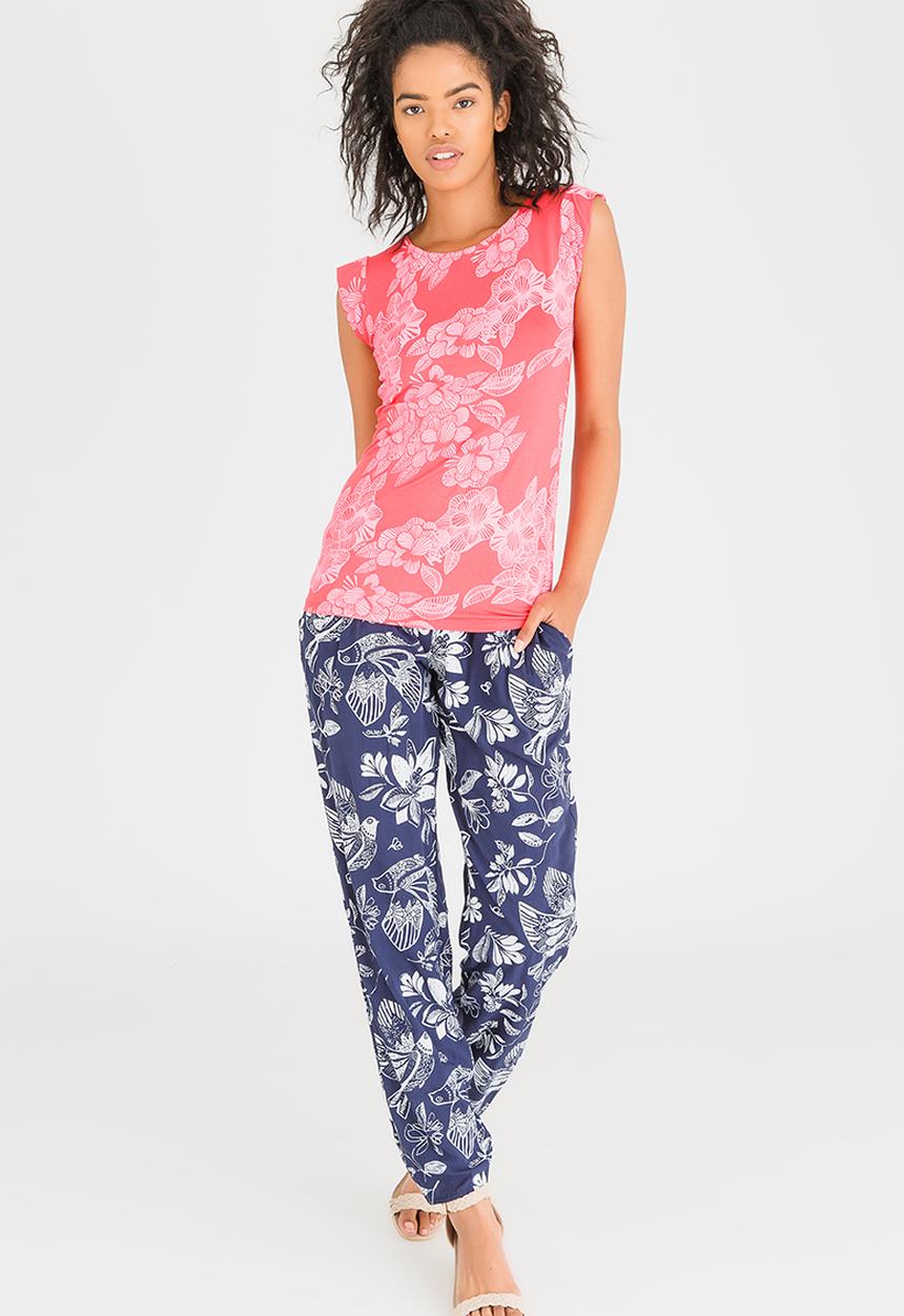 Sway - Cap Sleeve Top Coral