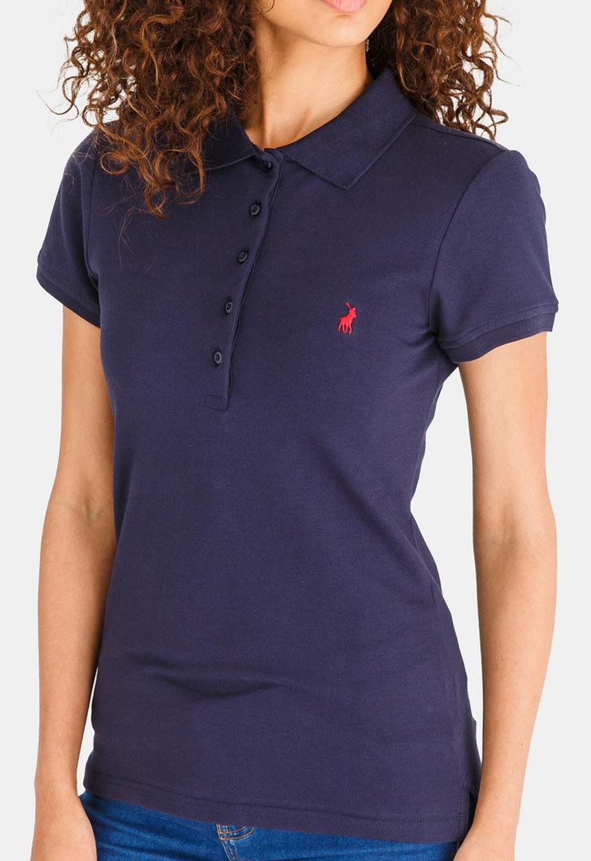 POLO - Margot  Short Sleeve Pony Golfer Navy