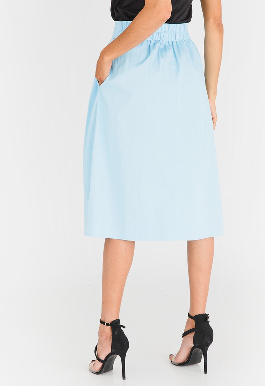 STYLE REPUBLIC - Fit and Flare Skirt Pale Blue
