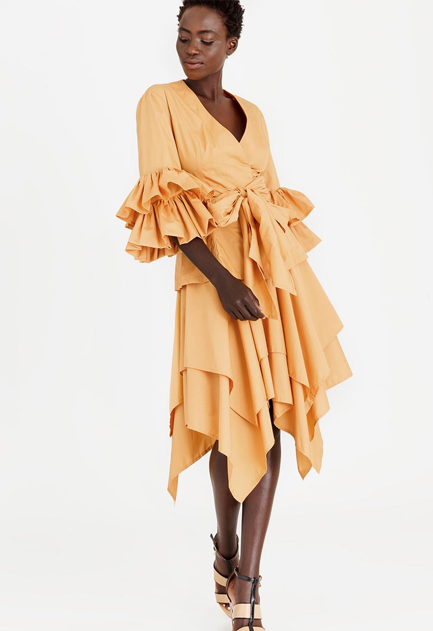 Sober - Masser Wrap Shirt Gold
