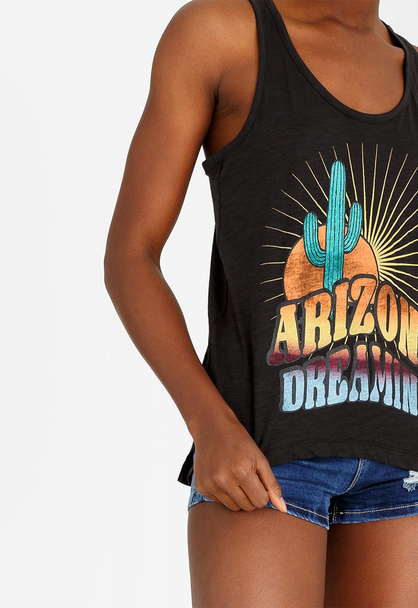 Brave Soul - Arizona Dreaming Tank Black