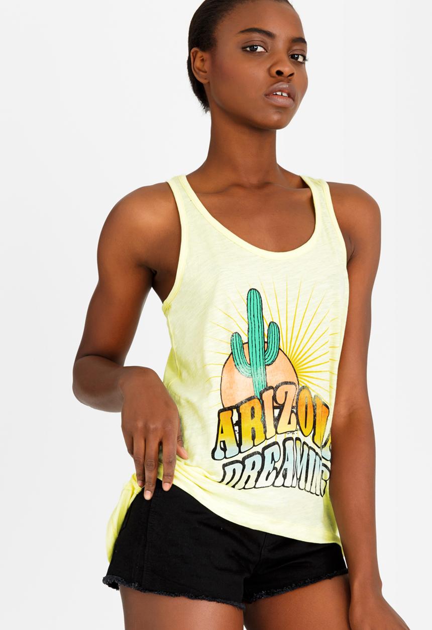 Brave Soul - Arizona Dreaming Tank Yellow