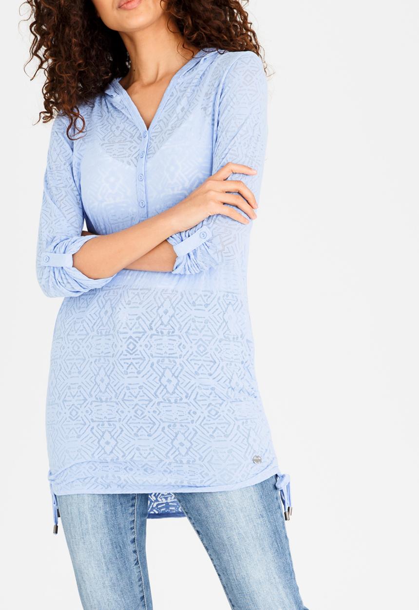 Rip Curl - Chicama Burnout Long Sleeve Tee Pale Blue