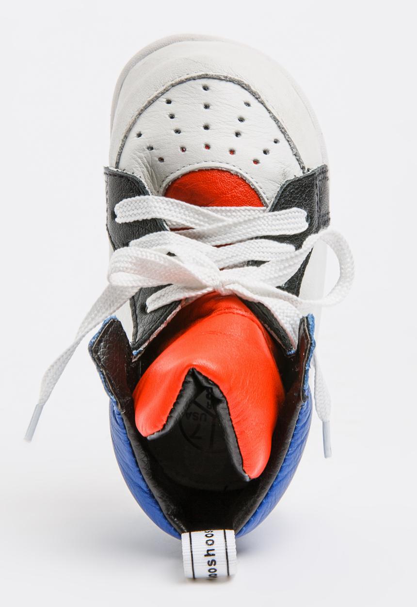 shooshoos - Town Hopper High  Top Sneaker Multi-colour