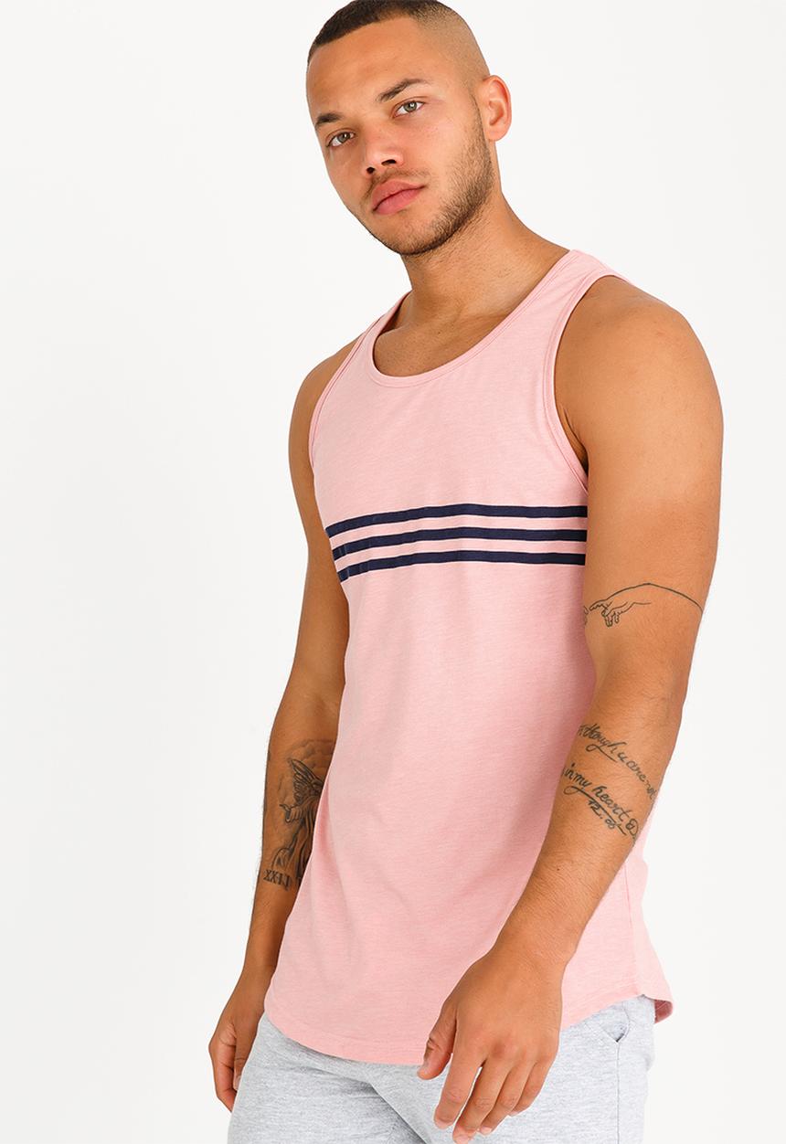 STYLE REPUBLIC - Mr Wedel Printed Vest Pale Pink