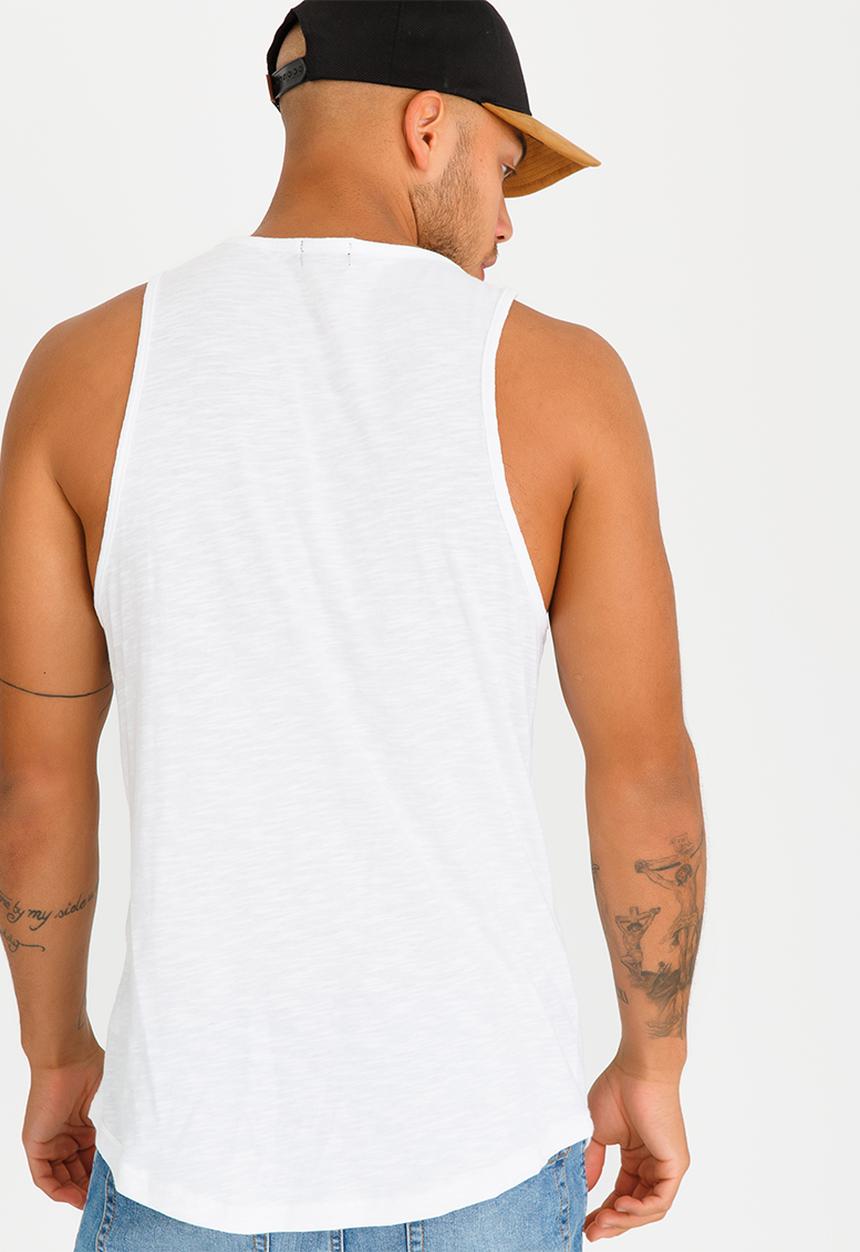 STYLE REPUBLIC - Mr Wedel Printed Vest White