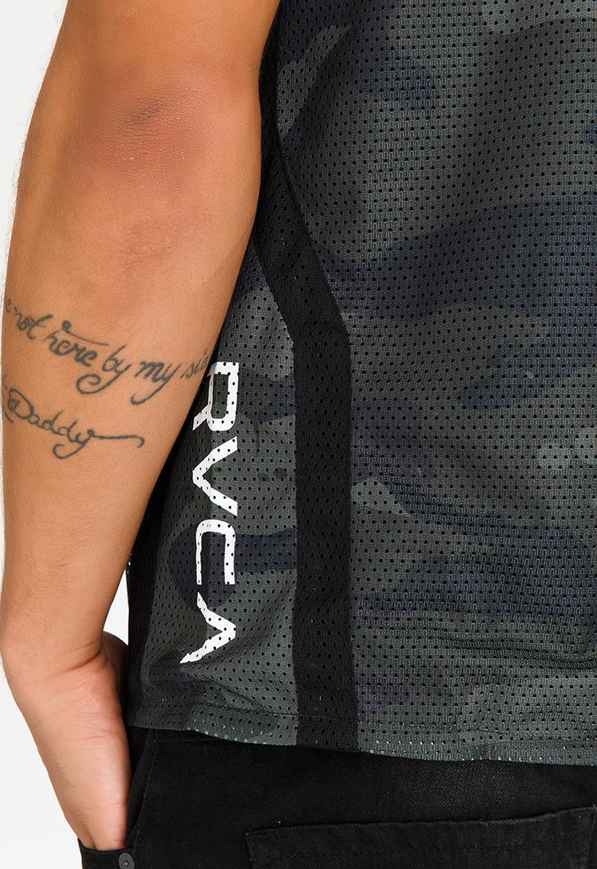 RVCA - Bruce Sport Tank Khaki Green