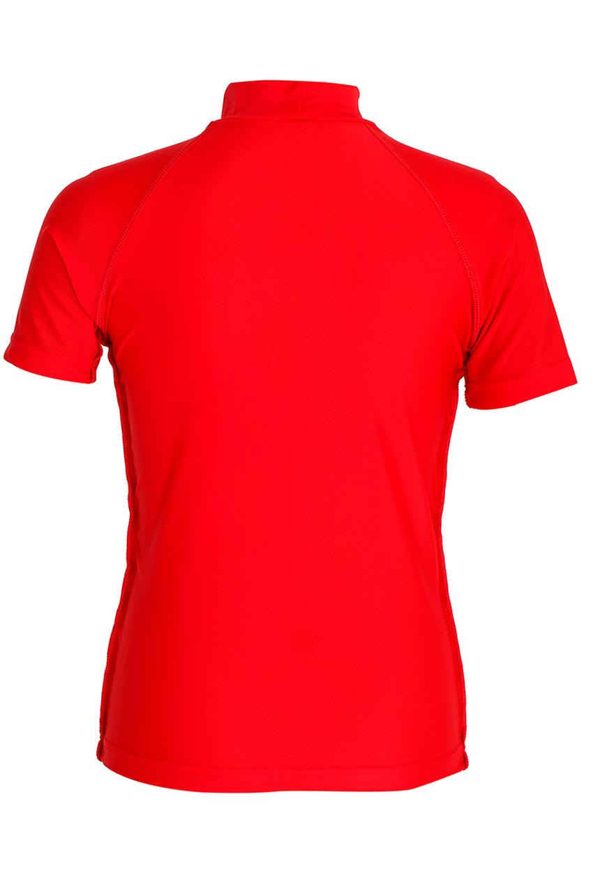 Quiksilver - Natural Protection Boys Rashie Red