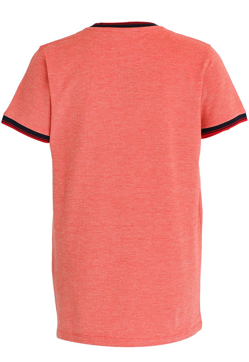 POLO - Pique SS Crew Neck Orange