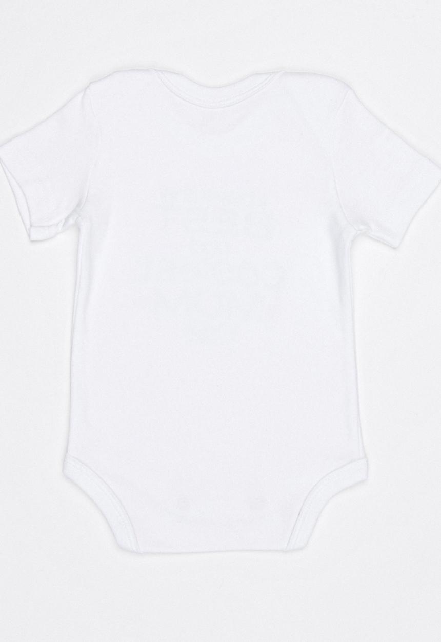 Funky Shop - Slogan Baby Grow White