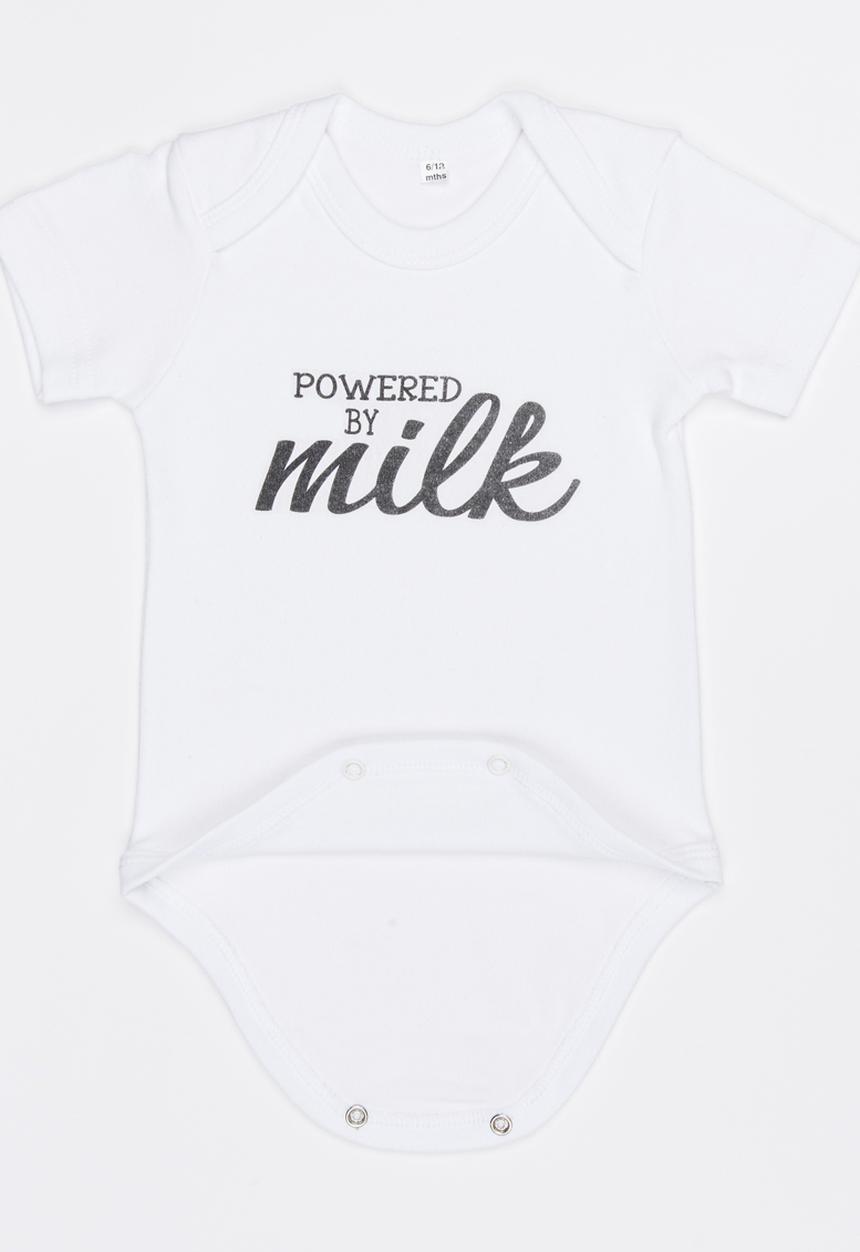 Funky Shop - Slogan Baby Grow White