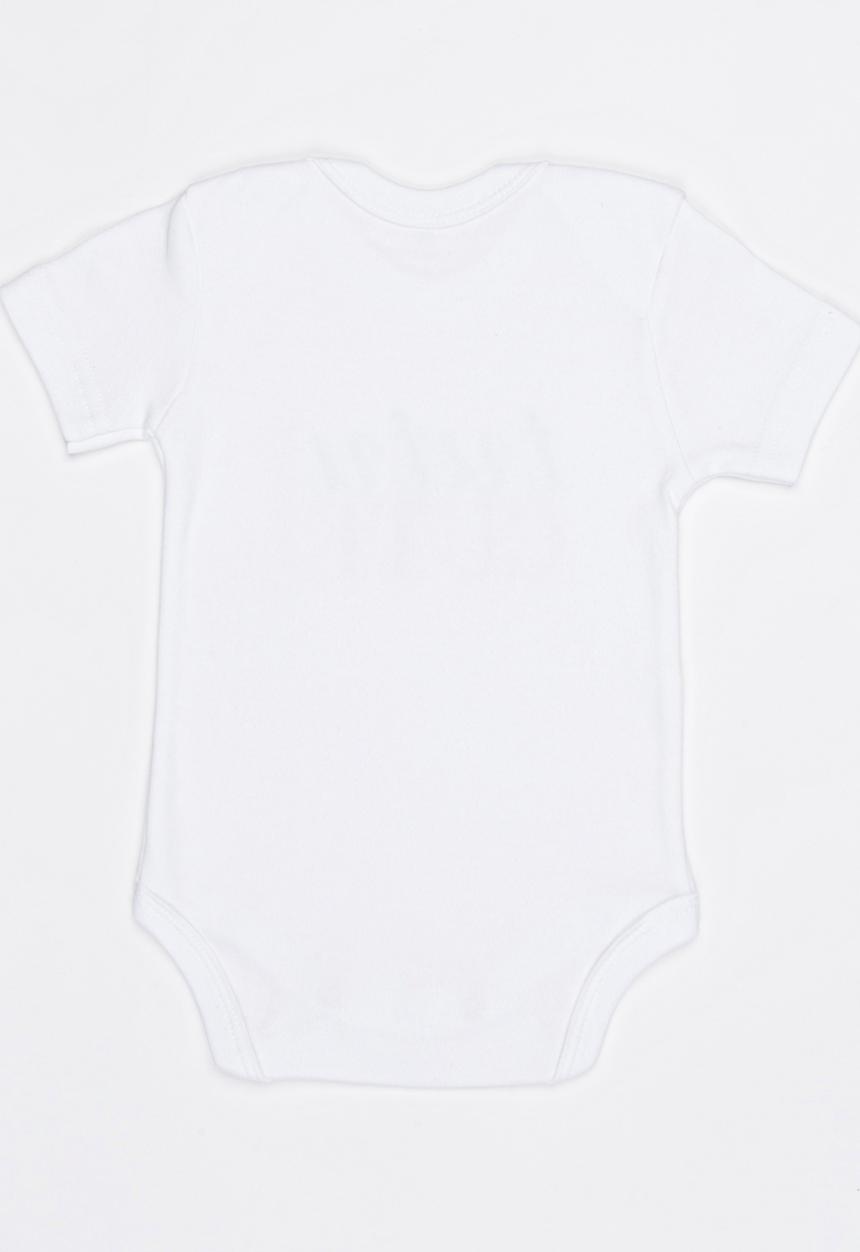 Funky Shop - Slogan Baby Grow White