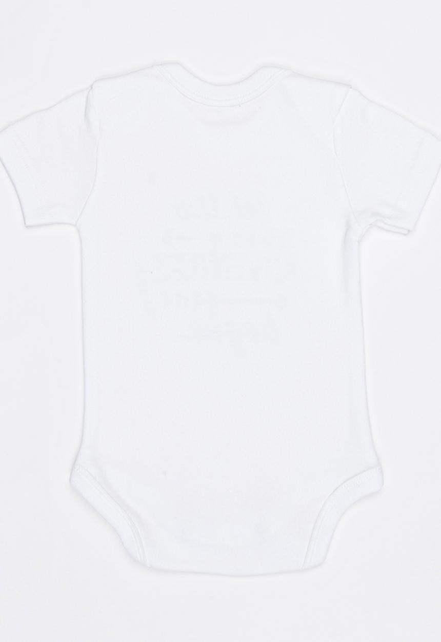 Funky Shop - Slogan Baby Grow White