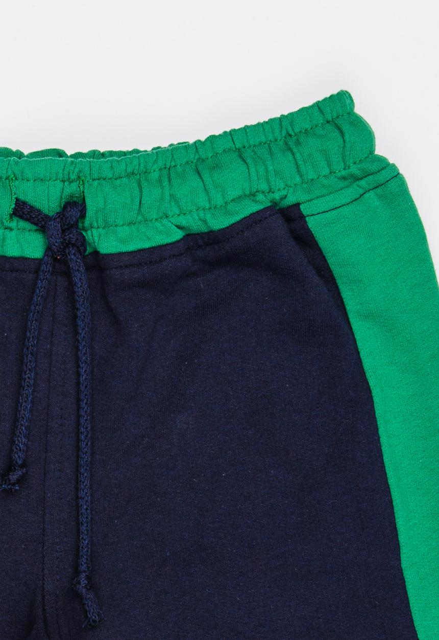 Twin Clothing - Boys Unbrushed Fleece Shorts Multi-colour