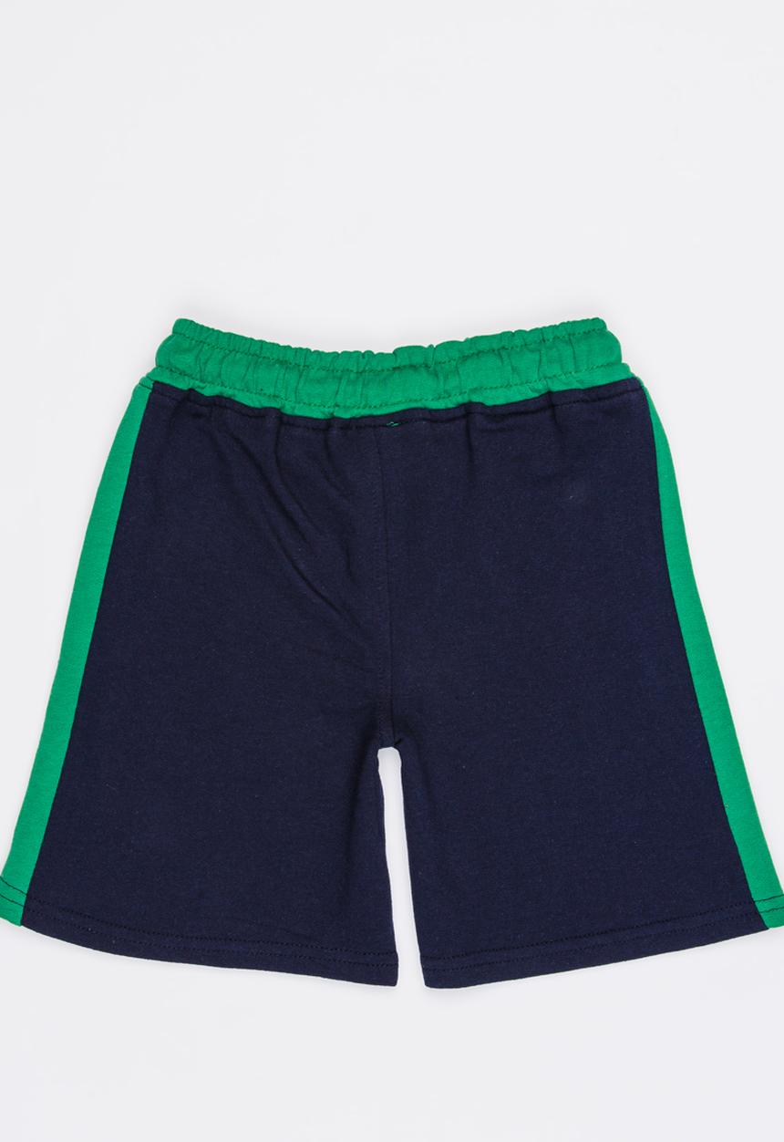 Twin Clothing - Boys Unbrushed Fleece Shorts Multi-colour